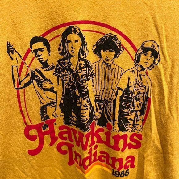 Bella+Canvas Stranger Things short sleeve t-shirt size large - Picture 3 of 5